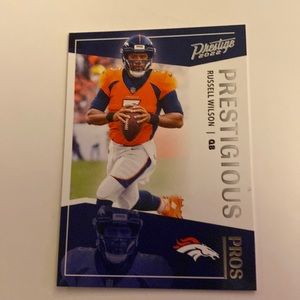 2022 prestige football prestigious pros Russell Wilson